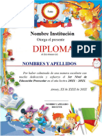Formato Diploma Preescolar 1