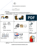 Taller de Epp para Llenar Vacio