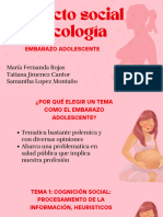 Presentación Calendario de Embarazo Ilustrativo Rosado