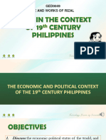 Philippines and The 19th Century Context