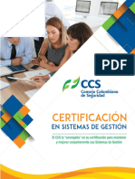 Propuesta Comercial de Certificacion Sistema de Gestion