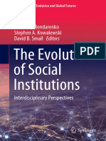 The Evolution of Social Institutions Int