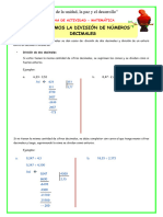 Ficha-Mierc-Mat-Conocemos La División de Números Decimales