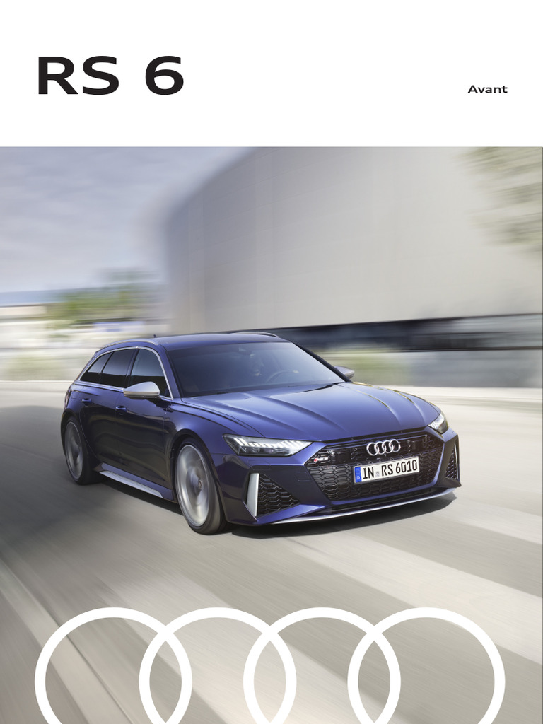 rs-6-avant-brochure-2023 | PDF