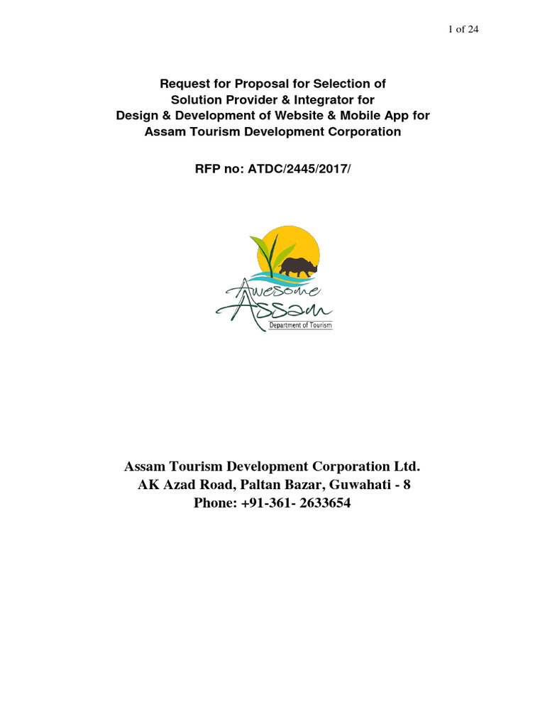RFP Mobile App PDF