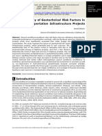 The Anatomy of Geotechnical Risk Factors in Transportation Infrastructure Projects