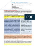 ¡Desarrollamos Nuestra Competencia Lectora!: Guía de Sesión de Comunicación - Cuarto de Secundaria - Semana