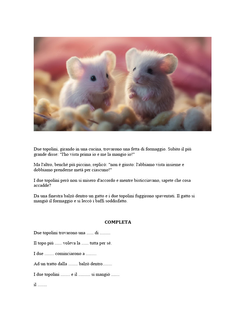 Due Topolini | PDF