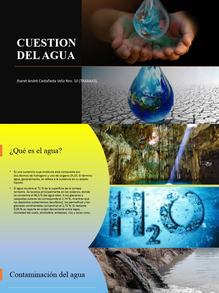 Contaminación y cuidado del agua | PDF | Agua | La contaminación del agua