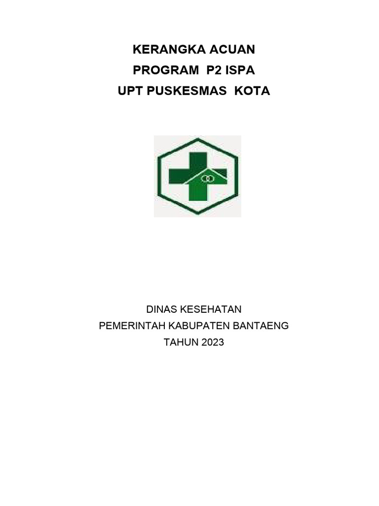 Kerangka Acuan Program P2 ISPA 2023 | PDF | Pengembangan Diri
