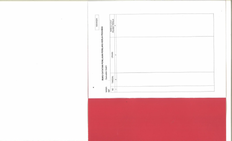 Admin Kantor Merencanakan Jadwal Kerja di Buku Catatan