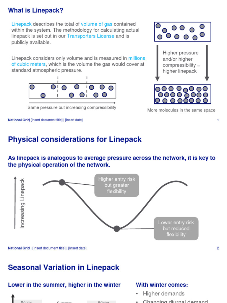 Understanding Linepack in Gas Systems | PDF | Pressure | Gases