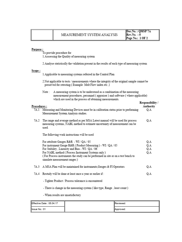 QSM5 | PDF