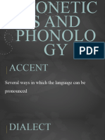 Introduction To Phonetics and Phonology