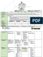 Daily Lesson Log Mapeh 9: School Year: 2022-2023