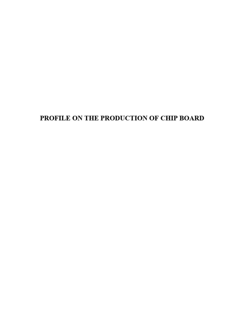 Chip Board | PDF