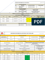 Registro de Resultados Monitoreo Corporativo - Alpamarca