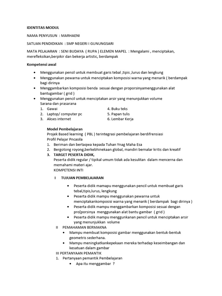 RPP Kumer | PDF