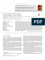 Current Concepts On Meniscal Repairs, Srimongkolpitak