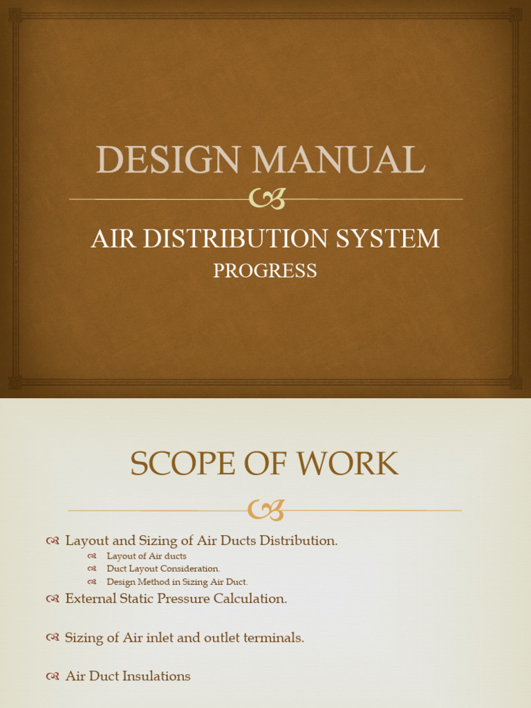 Air Duct Layout and Sizing Guide | PDF | Home & Garden | Computers