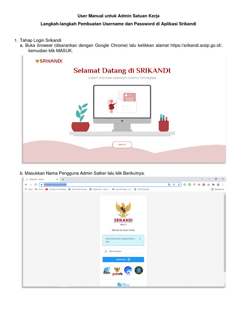 User Manual Srikandi Versi 2.0 All PDF