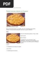 La Cocina de La Hna Bernarda Pastel Arenoso Alemán en 4 Pasos