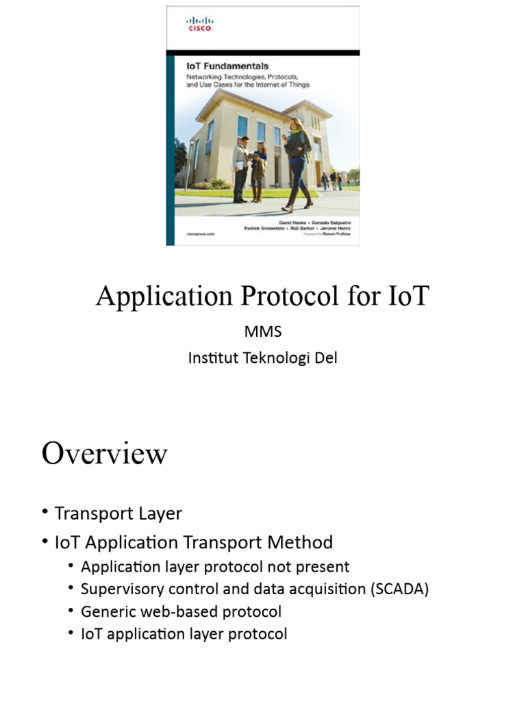 IoT Application and Transport Protocols | PDF | Transmission Control ...