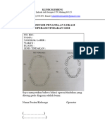 Formulir Penandaan Lokasi Operasi