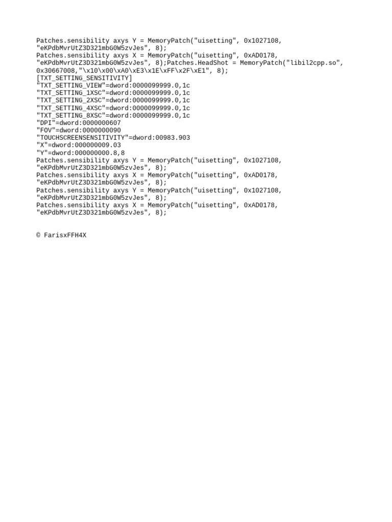 Fxc Settings - Free 10%.So | PDF