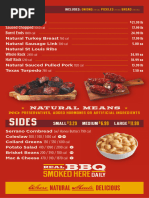 Full Menu Raising Cane's | PDF | Drink | Foods