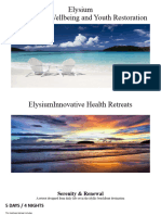 Health Retreats Plan For Elysium