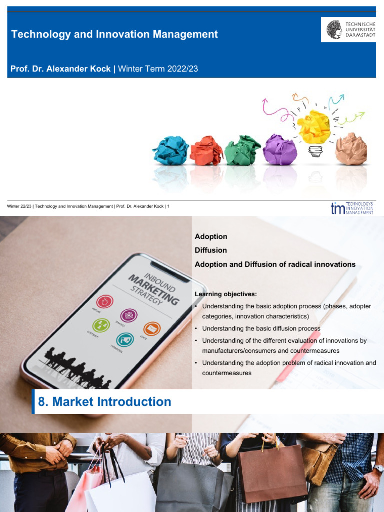 TIM 8 Market Adoption | PDF
