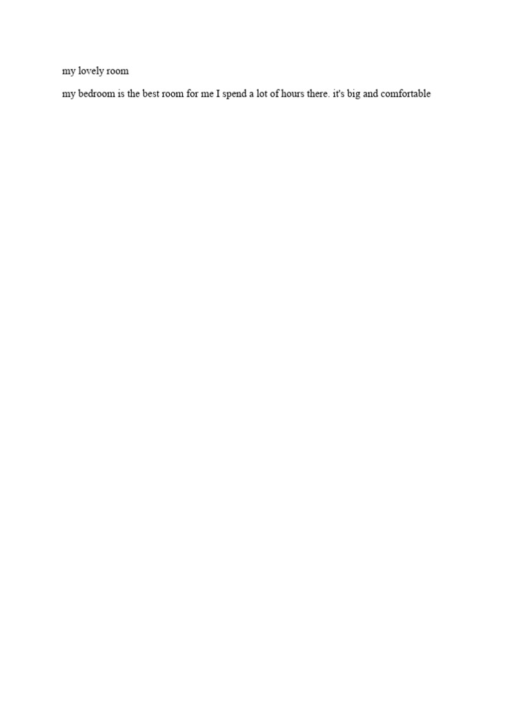 my-lovely-room-my-bedroom-is-pdf