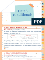 Unit 3. Conditionals