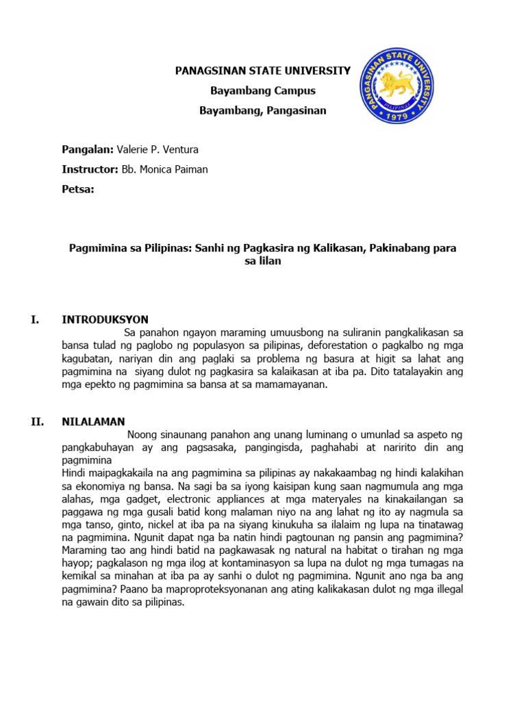Filipinoreport | PDF