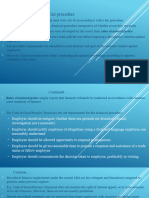 Dismissal For Misconduct - Fair Procedure