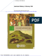 Test Bank For American History A Survey 12th Edition
