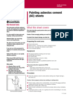 Painting Asbestos Cement (AC) Sheets Sbestos: Ssentials