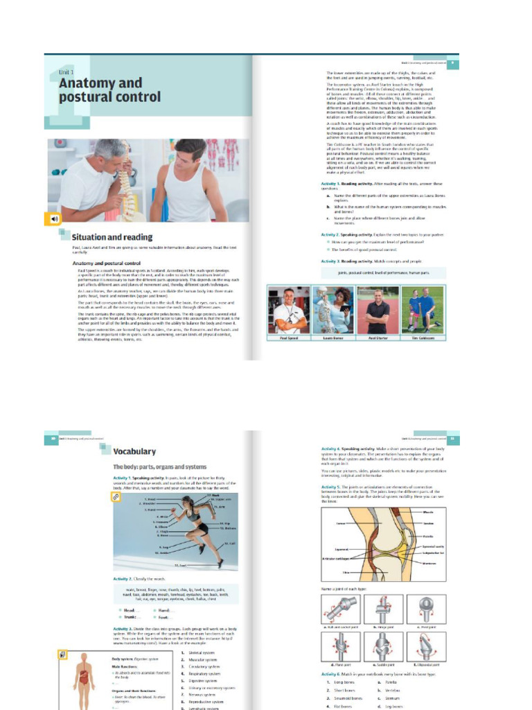 English For Physical and Sports Activities | PDF