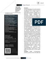 Enfermedad Hemolítica Del Recién Nacido Incompatibilidad Sanguínea, Características Clínicas, Factores de Riesgo y Métodos de Diagnóstico