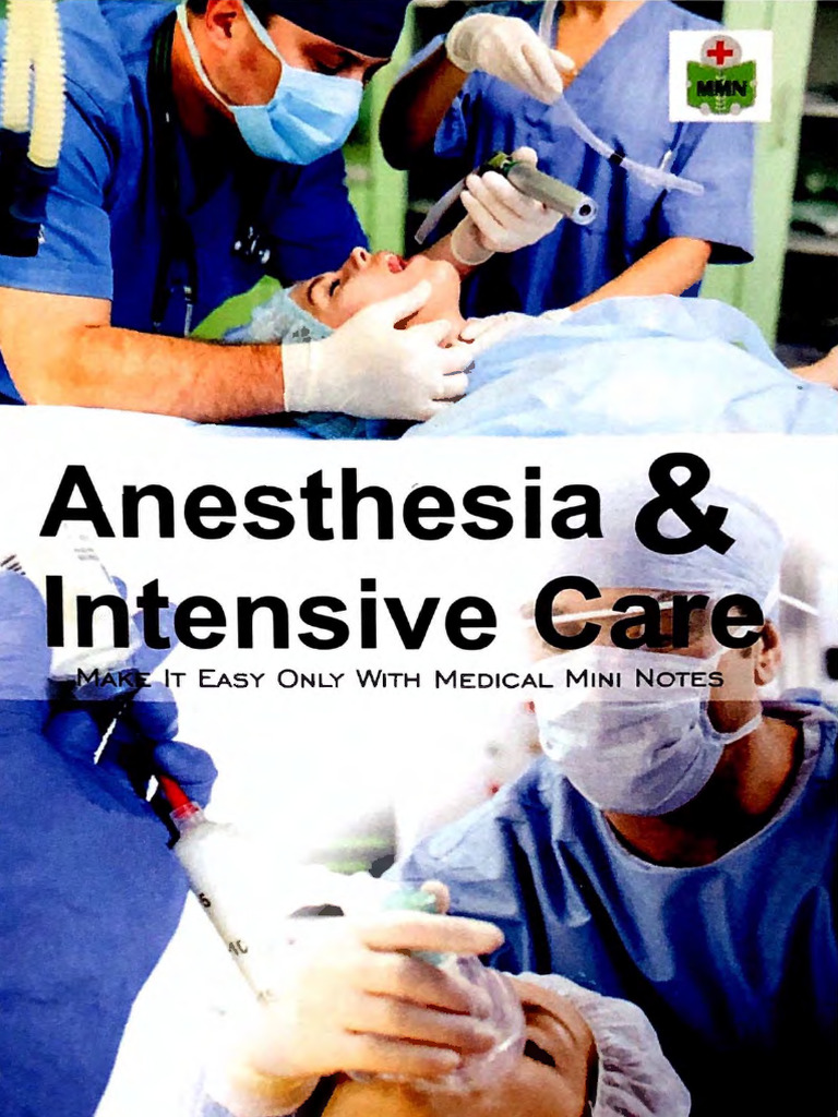 Mmn Anesthesia And Intensive Care Pdf