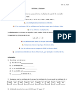 Múltiplos y Divisores