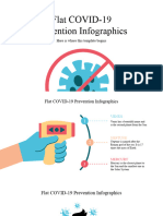 Flat Covid-19 Prevention Infographics by Slidesgo