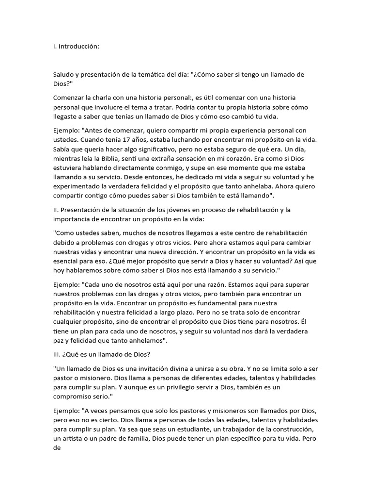  c mo saber si tengo un llamado de dios pdf dios felicidad