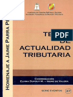 Temas de Actualidad Tributaria C. Weffe