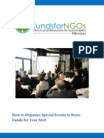 How To Organize Special Events To Raise Funds For Your NGO