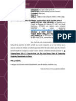 CUMPLO CON SEÑALAR DOMICILIO PROCESAL- HIJOS