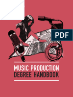 Berklee Online Music Production Degree Major Handbook - En.es