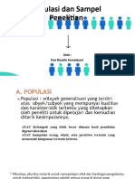 Populasi Dan Sampel