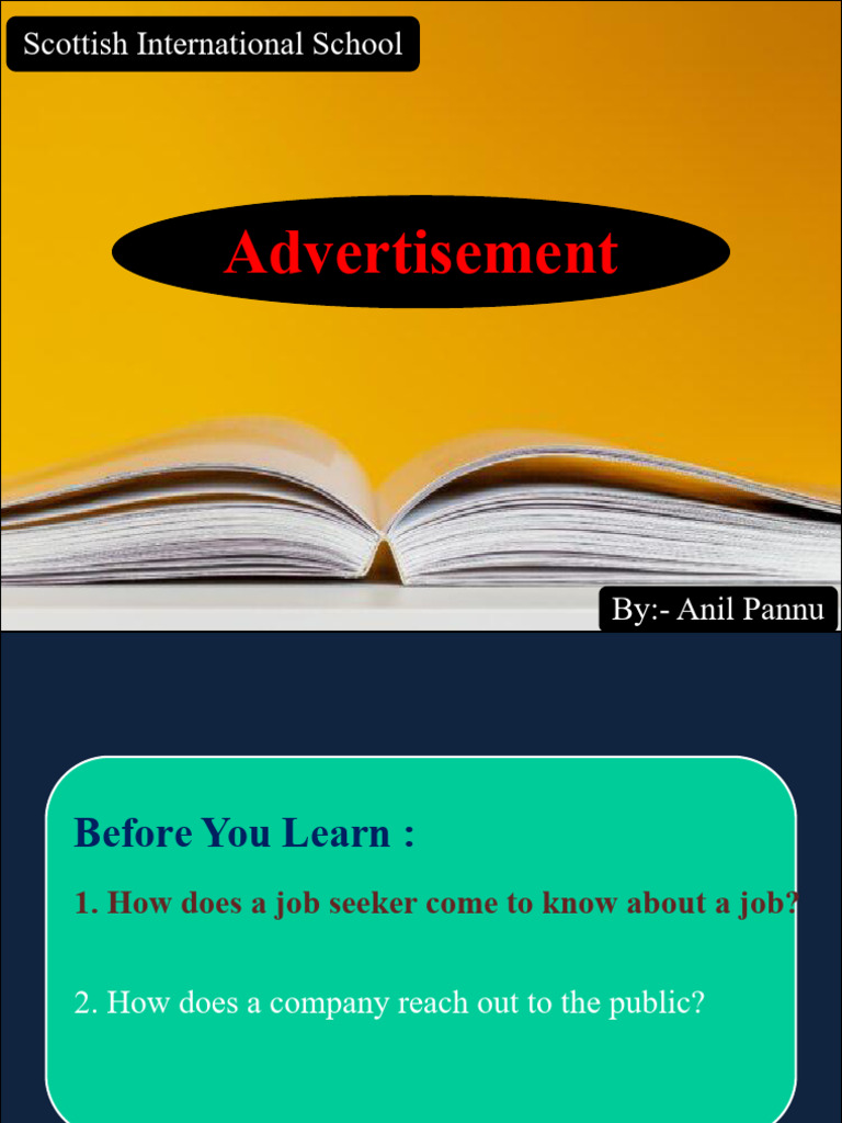 ADVERTISEMENT | PDF